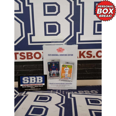 2025 Pulse Pro Athletes Direct Authentic Signature Edition Baseball (Personal Box) Baseball